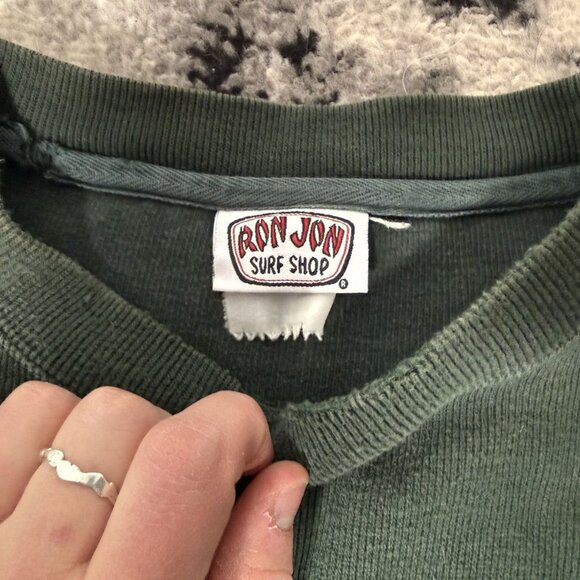 Vintage Ron Jon Surf Shop Heavy Cotton Sweatshirt - Picture 4 of 5